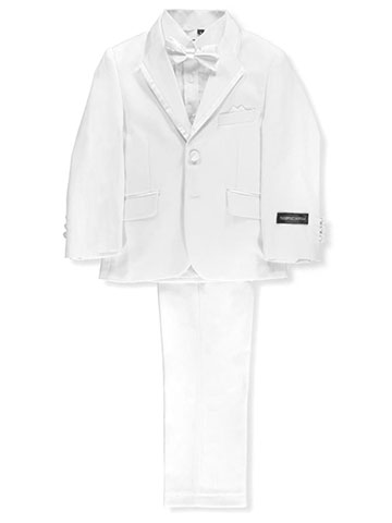 Kids World Little Boys' 5-Piece Tuxedo suit (Sizes 4 – 7) - CookiesKids.com
