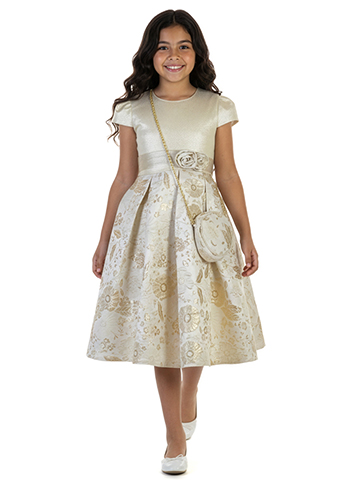 Sweet Butterfly Girls' 2-Piece Dress Pocket Book Set - CookiesKids.com