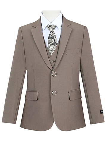 Kids World Boys' 5-Piece Crest Suit - CookiesKids.com