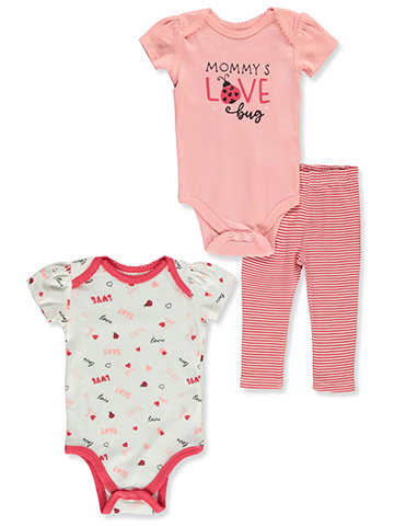 Koala Baby Baby Girls' 3-Piece Leggings Set Outfit - CookiesKids.com