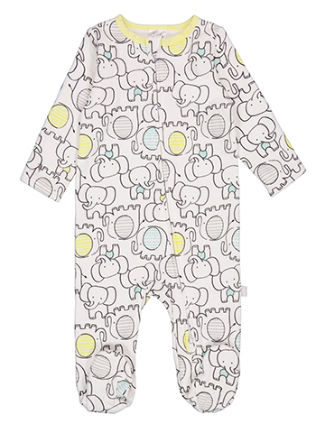 Koala Baby Elephant Print Footie Pajama - CookiesKids.com