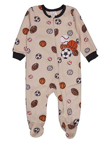 Koala Baby Infant Boys' Sports Footed Sleeper Pajamas - CookiesKids.com