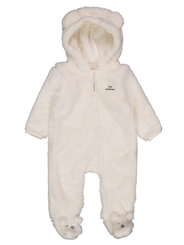 Koala Baby Newborn Boys' Bear Plush Hooded Pram - CookiesKids.com