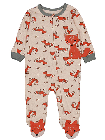 Koala Baby Infant Boys' Fox Print Sleeper with Footies - CookiesKids.com