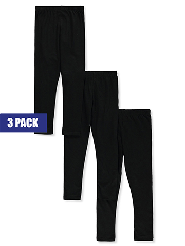 Pink Velvet Girls' 3-Pack Leggings - CookiesKids.com