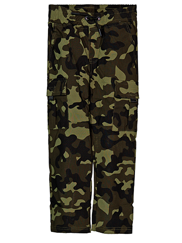 Retro Stitch Boys' Ripstop Cargo Pants with Tab Pockets - CookiesKids.com