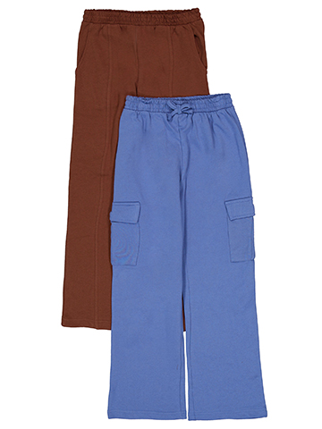 Pink Velvet Girls' 2-Piece Cargo and Knit Sweatpants Set - CookiesKids.com