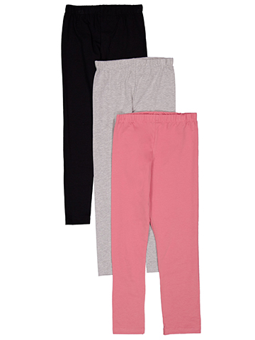Pink Velvet Girls' 3-Piece Pull-On Leggings Set - CookiesKids.com
