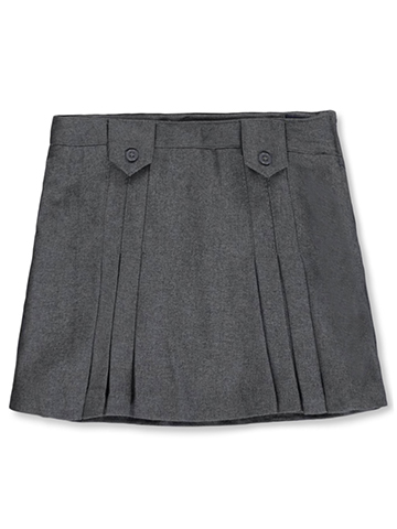 French Toast Little Girls' Pleat & Tab Skirt (Sizes 4 – 6X) - CookiesKids.com