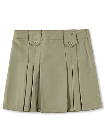 French Toast Little Girls' Pleat & Tab Skirt (Sizes 4 – 6X) - CookiesKids.com