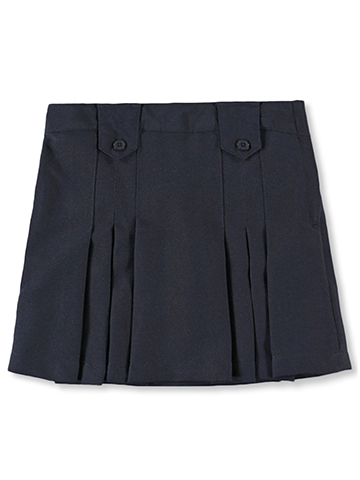 French Toast Little Girls' Pleat & Tab Skirt (Sizes 4 – 6X) - CookiesKids.com