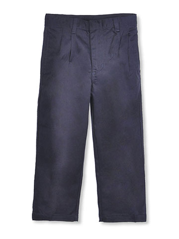 French Toast Little Boys’ Pleated Wrinkle No More Double Knee Pants (Sizes 4 - 7) - CookiesKids.com