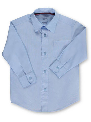 French Toast Unisex L/S Button-Down Shirt (Sizes 8 - 20) - CookiesKids.com