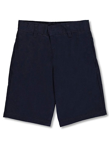 French Toast Unisex Flat Front Unisex Twill Short with Adjustable Waist (Sizes 4 - 7) - CookiesKids.com