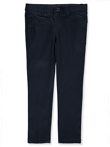 French Toast Girls’ Stretch Twill Skinny Uniform Pants - CookiesKids.com