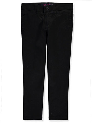 French Toast Girls’ Stretch Twill Skinny Uniform Pants - CookiesKids.com