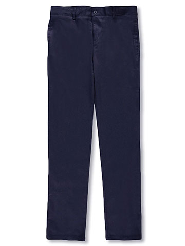 French Toast Big Girls’ Stretch Twill Skinny Uniform Pants (Sizes 7 - 20) - CookiesKids.com