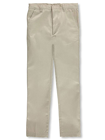 French Toast Big Girls’ Stretch Twill Skinny Uniform Pants (Sizes 7 - 20) - CookiesKids.com