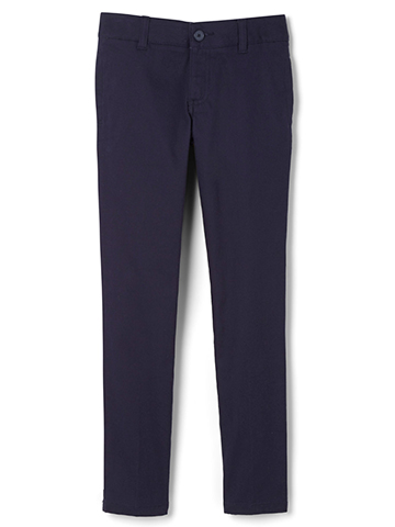 French Toast Girls’ Stretch Twill Skinny Uniform Pants - CookiesKids.com