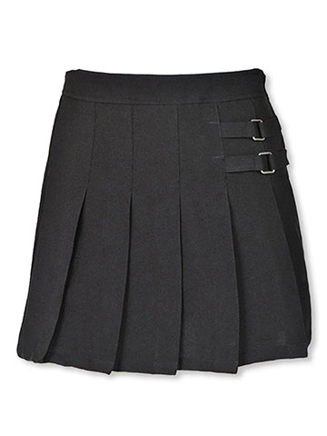 French Toast Big Girls’ Plus Two Tab Pleated Skort - CookiesKids.com