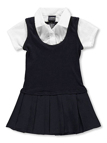 French Toast Little Girls’ “Gabrielle” Jumper (Sizes 4 - 6X) - CookiesKids.com
