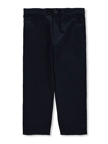 French Toast Little Boys’ Toddler Pleated Wrinkle No More Relaxed Fit Pants (Sizes 2T – 4T) - CookiesKids.com