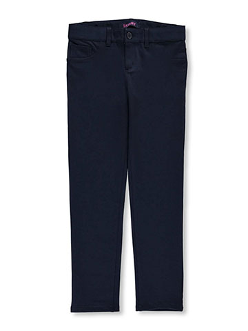 French Toast Big Girls' Plus Size Ponte Knit Skinny Jeggings - CookiesKids.com