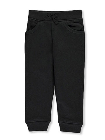French Toast Little Girls’ Toddler Fleece Joggers (Sizes 2T – 4T) - CookiesKids.com