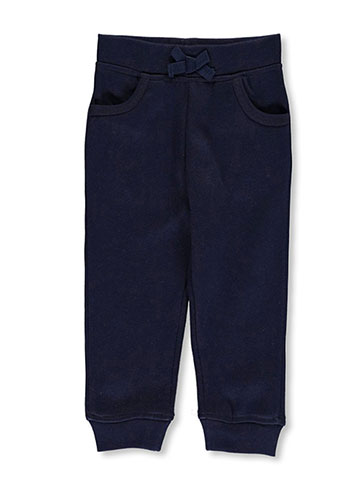 French Toast Little Girls’ Toddler Fleece Joggers (Sizes 2T – 4T) - CookiesKids.com