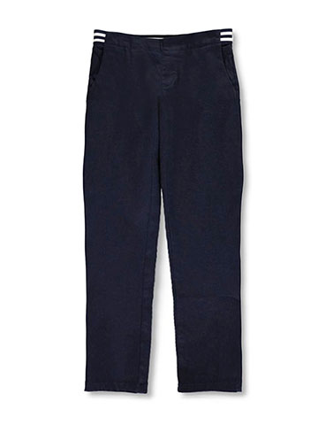 French Toast Big Girls’ Pull-On Contrast Waist Pants (Sizes 7 – 20) - CookiesKids.com