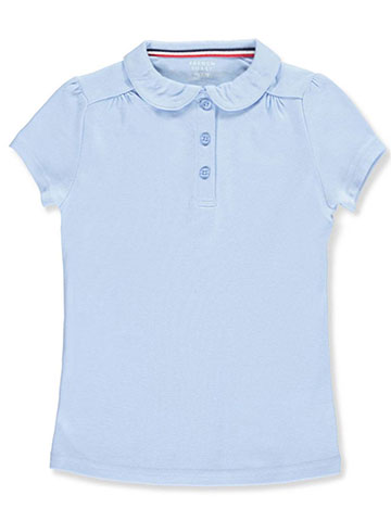 French Toast Little Girls’ Toddler S/S Peter Pan Collar Polo (Sizes 2T – 4T) - CookiesKids.com