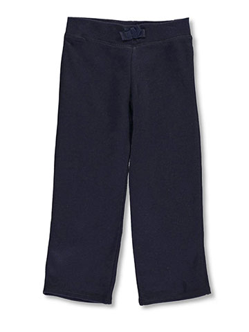 French Toast Little Girls’ Toddler Straight Leg Fleece Sweatpants (Sizes 2T – 4T) - CookiesKids.com