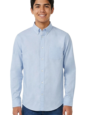 French Toast Adult's L/S Oxford Shirt - CookiesKids.com