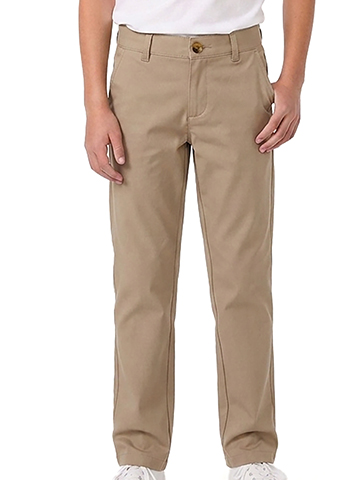 French Toast Boys' Straight Fit Flat Front Pants - CookiesKids.com