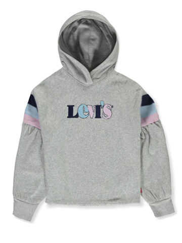 Levi's Girls' Cropped Hoodie Sweatshirt - CookiesKids.com