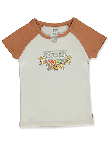 Levi's Girls' Star Batwing Raglan T-Shirt - CookiesKids.com