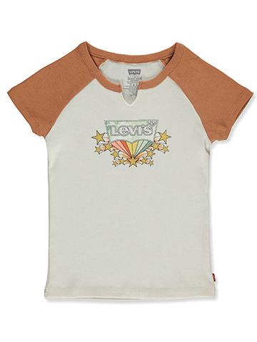 Levi's Girls' Star Batwing Raglan T-Shirt - CookiesKids.com