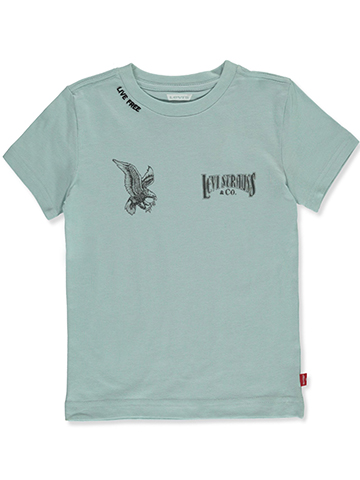 Levi's Boy's Live Free Eagle T-Shirt - CookiesKids.com