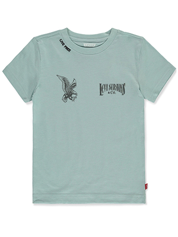 Levi's Boy's Live Free Eagle T-Shirt - CookiesKids.com