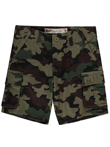 Levi's Boys' Relaxed Cargo Shorts - CookiesKids.com