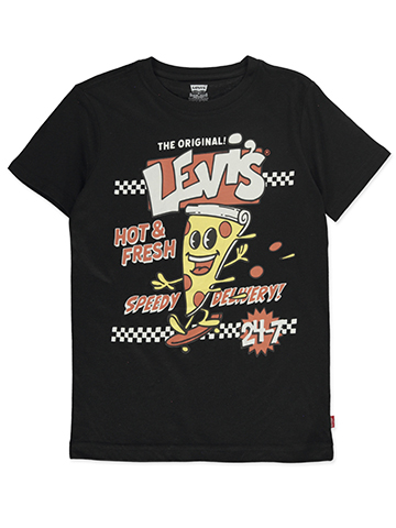 Levi's The Original Hot Fresh Pizza Graphic Tee - CookiesKids.com