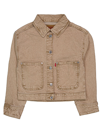 Levi's Girls' Classic Denim Trucker Jacket - CookiesKids.com