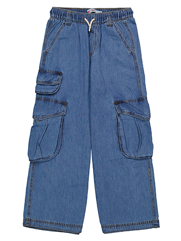 Levi's Girls' Cargo Jeans Wide Leg - CookiesKids.com
