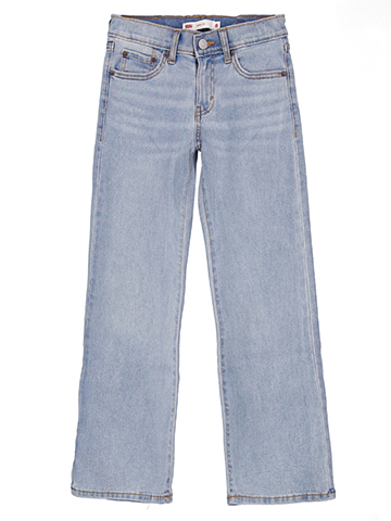 Levi's Girls' Wide-Leg Denim Jeans - CookiesKids.com