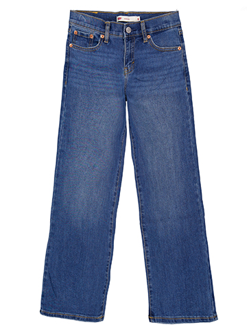 Levi's Girls' Wide-Leg Denim Jeans - CookiesKids.com