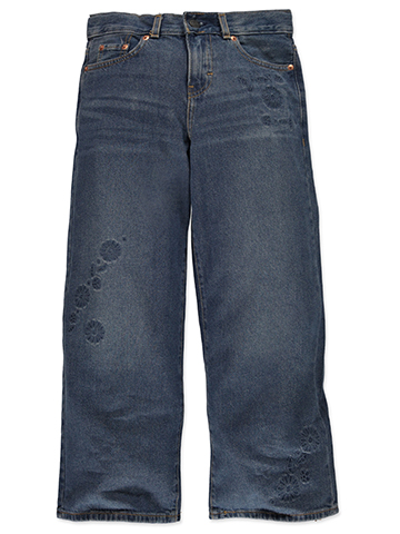 Levi's Girls' Relaxed Fit Straight-Leg Jeans - CookiesKids.com