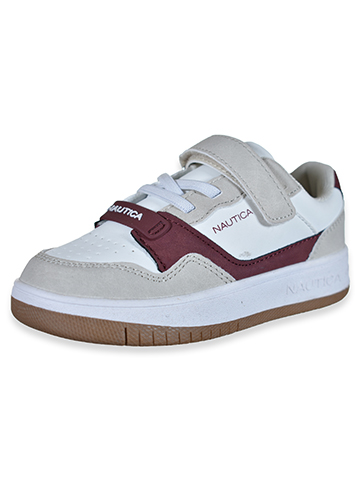 Nautica Boys' Court Sneaker with Strap Closure - CookiesKids.com