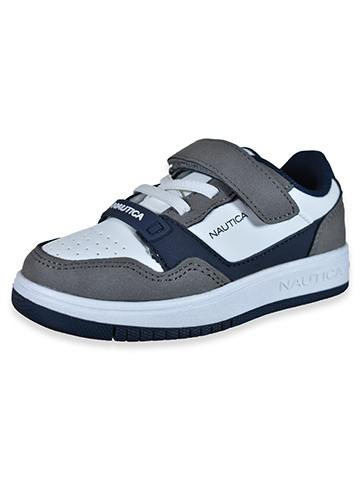 Nautica Boys' Low-Top Strap Sneaker - CookiesKids.com