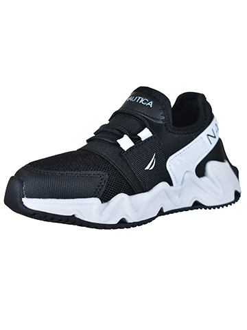 Nautica Boys' Lightweight Athletic Bungie Cord Sneaker - CookiesKids.com