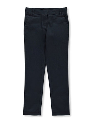 Nautica Big Girls’ Stretch Skinny Uniform Pants (Sizes 7 – 16) - CookiesKids.com
